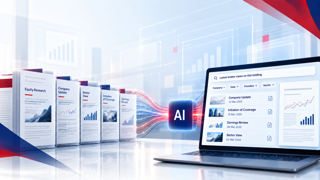 Power Your AI with the Sell Side Research Your Investment Teams Rely On