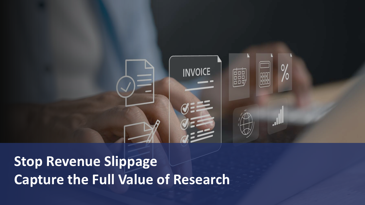 Research Invoicing, Research Payments